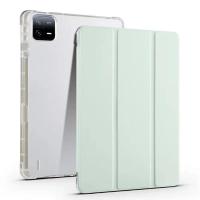 Funda con portalápices 6s, triple, de piel sintética, suave, TPU, para tableta Xiaomi Pad 6S Pro, 12,4 pulgadas - details 7