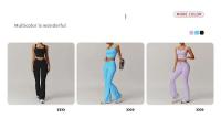 Conjunto de Yoga para Mujeres Ouwu Ropa de Entrenamiento de Manga Larga - details 8
