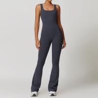Mono de Yoga ajustado para mujer, Adelgazante y adelgazante, con un traje de Yoga y Fitness integrado ligeramente acampanado - details 4