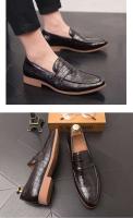 2021 mocasines italianos casual hombres zapatos y calzado de cuero formal clásico para hombres - details 1