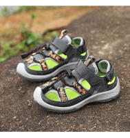Sandalias de playa para niños, zapatos deportivos antideslizantes, transpirables, suaves, planos, Punta cerrada, seguridad, Verano - details 24
