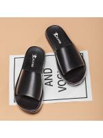 Sandalias de verano para hombre, zapatos de playa para exterior, zapatillas de hombre, chanclas de piel auténtica para estar en casa. - details 1
