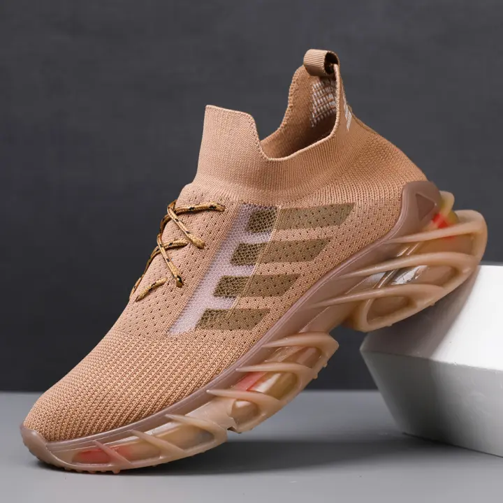 Zapatilla Casual de Moda para Hombres Pisa Alta con Suela de Gelatina Zapatos de Estudiante a la Moda Talla Grande Disponible - 1