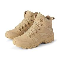 Zapatos tácticos antideslizantes vendedores calientes de la caza y del alpinismo de EVA de los deportes, hechos en China - details 1