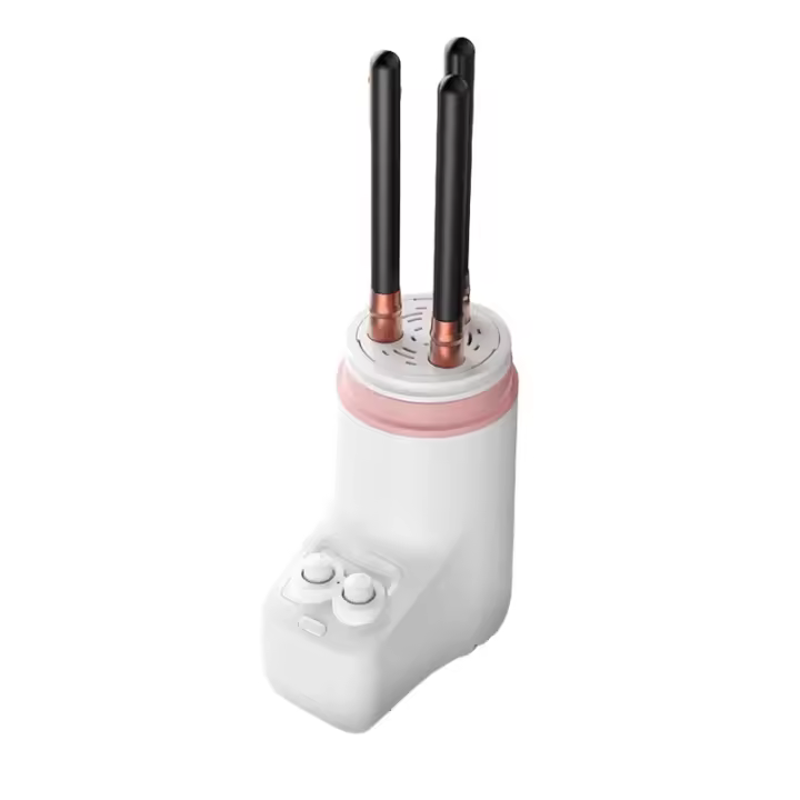 Secador de brochas de maquillaje, máquina de secado rápido automático multifunción, con temperatura y tiempo ajustable, tipo C, color blanco - 1