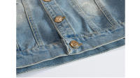 Chaqueta vaquera para hombre, moda primavera-otoño, estilo motero de algodón Retro - details 8