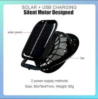 Ventilador de ala ancha para pesca al aire libre, impermeable con dos ventiladores para hombres/mujeres, sombrero de ventilador solar UPF50 - details 1