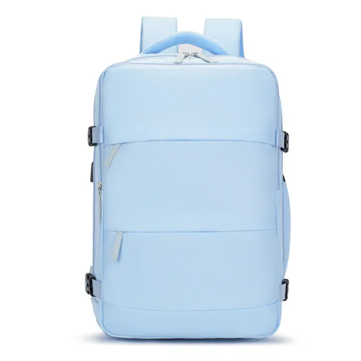 Mochila de viaje impermeable para armario de avión con compartimento para zapatos transpirable y espacioso - 1