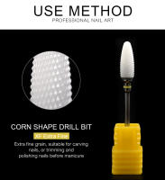 Broca de Arte de Uñas KADS Cerámica para Máquina de Manicura Eléctrica Accesorio de Equipo de Manicura Pedicura Herramienta de Moldeo y Cortado - details 5