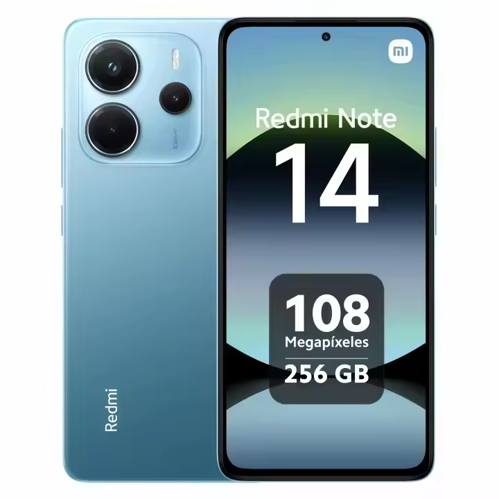Teléfono Móvil Redmi Note 14 4G Xiaomi Smartphone Versión Global, 6+128GB/ 8+256GB, Sistema de cámara AI 108 MP, Batería 5500 mAh con carga turbo 33W, MediaTek Helio G99-Ultra, Pantalla AMOLED 6,67'' 120Hz tecnología de cuidado ocular. - 1