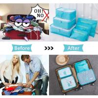 Bolsas organizadoras para maletas, 6 piezas, impermeables, incluye cubos de embalaje, 3 bolsas de compresión - details 5
