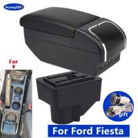 Para reposabrazos, para Ford Fiesta 3 2011-2018 CA reposabrazos calibración portavasos piezas especiales de modificación de coche - details 0