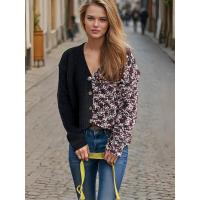 Primavera-Otoño 2024 Novedad Chic con cuello en V para mujer - details 1