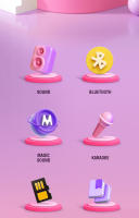 Cute Cartoon Loudspeaker Box Wireless Musical Toys Portable Mini Karaoke Machine Toy for Girl Boys Kids New Year Christmas Gifts - details 1
