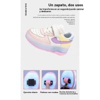 Zapatos de Patinaje Multifuncionales para Niños Versión Popping en Negro y Rojo Deportes y Moda - details 6