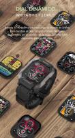 Reloj Inteligente Militar 2024 para Hombres, Smartwatch con Llamadas, Pantalla HD de 1.81