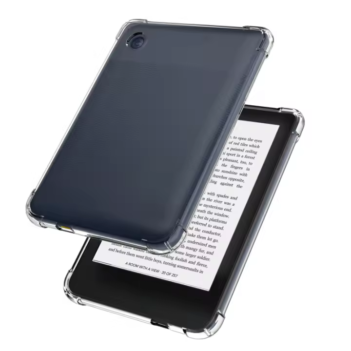Funda trasera suave de TPU transparente, carcasa protectora a prueba de golpes para Kobo Libra 2/Colour Clara 2E/Colour 6 "7" Nia H2O HD - 1