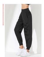 Pantalones de Yoga para Mujer de Secado Rápido Suelto, Cansado, Plisado, Bolsillos, Para Correr, Capris, Pantalones Deportivos - details 11