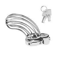 Nuevo candado masculino, anillo ajustable para pene, jaula de castidad, juguete sexual BDSM, enviado directamente - details 1