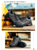 Zapatos de protección laboral para hombre de gran tamaño, transpirables, deportivos, impermeables, antideslizantes, para trabajo, senderismo - details 11