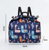 Mochila Deportiva Portátil para Niños y Niñas Impermeable con Separación Húmeda y Seca Material Exterior de Poliéster y PVC Diseño de Playa de Dibujos Animados - details 7