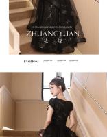 Vestido de Banquete Nocturno de Lujo Ligero Estilo Francés de Alta Gama Moda Femenina 2025 - details 16