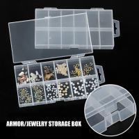 Organizador de puntas de uñas vacío, estuche de almacenamiento de uñas translúcido duradero para entusiastas de la manicura - details 7