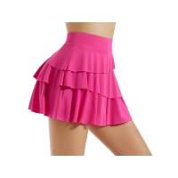 Falda de yoga para mujer Levantamiento de cadera, cintura alta, secado rápido, estilo deportivo para primavera y verano - details 27