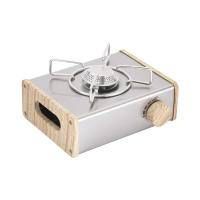 Estufa de tarjeta portátil para exteriores, con tarjeta, pequeña estufa de gas magnética rectangular para acampar - details 10