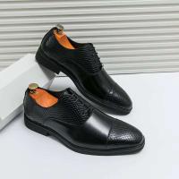 Zapatos formales de hombre informales, vestido cómodo de cuero genuino, producto de tendencia más vendido 2024 - details 2