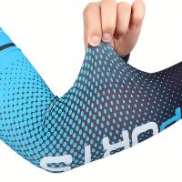 2 piezas de Mangas Deportivas Refrescantes para Brazos - Protección UV, Nailon Transpirable para Golf, Ciclismo, Correr y Conducir - Unisex, Opciones Multicolor (Naranja, Verde, Azul, Negro y Más), Lavado a Mano o Limpieza en Seco - details 3