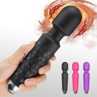 Vibrador de caballero de 20 frecuencias, palo AV, masturbador femenino fuerte para terremotos, juguete para adultos, vibración estimulante - details 1