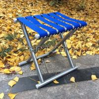 Taburete portátil para acampar al aire libre, picnic, playa, taburete plegable simple para acampar, silla de pesca, accesorios para el hogar - details 3