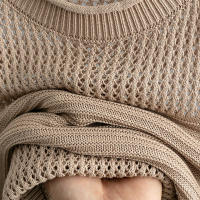 BGTEEVER Spring Summer Elegant Slim Ladies 2 Pieces Knitted Set O-neck Sleeveless Vests & High Waist Split Sweaters Skirts - details 15