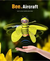 Vehículo Volador de Abeja Pequeña Helicóptero de Luz Sensor de Gesto Juguete Recomendado para Niños - details 1