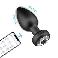 Vibrador SEXY de empaque privado para hombres, tapón anal inalámbrico con control remoto, luz LED, masajeador de próstata masculino, vibrador para juguetes sexuales - details 15