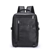 Bolso para hombres bolso Pu mochila de gran capacidad viaje de ocio bolso de computadora de embarque para hombres - details 0