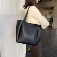 Bolso de hombro de gran capacidad para mujer, bolsos de cuero PU de alta calidad, bolso de mano Retro femenino - details 5
