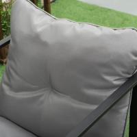 Muebles de Jardín Juego de 4 Piezas: Sofá de 2 Plazas, 2 Sillones y Mesa Baja - details 4