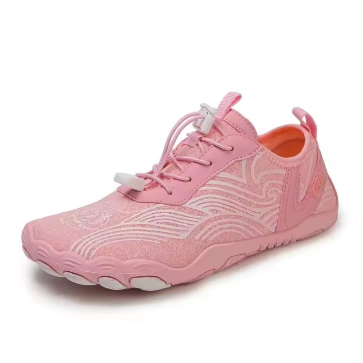 Zapatos de agua de cinco dedos unisex Zapatos de corriente cruzada, zapatos de natación, antideslizantes, para pesca, playa descalza, suela de goma - 1