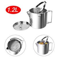 Tetera portátil para colgar al aire libre de 1,2 litros, olla para picnic, cocina, suministros para acampar - details 4