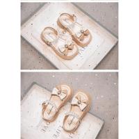 Sandalias de moda para niños verano nuevas niñas arco perla princesa zapatos suela suave antideslizante zapatos de playa - details 7