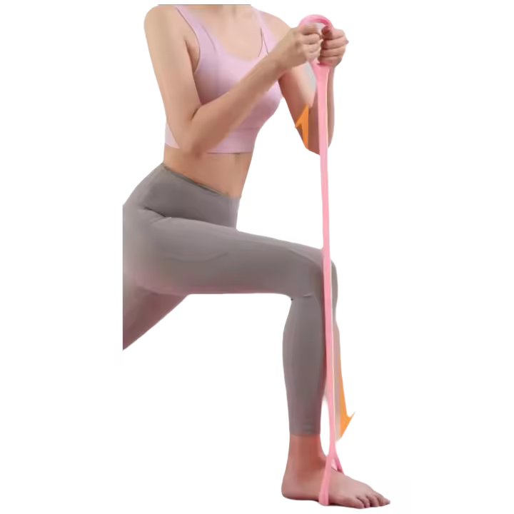 Banda De Resistencia En Forma De 8 Para Fitness Ejercicio De Yoga En Casa Equipo De Gimnasio Spandex Elástico Unisex - 1