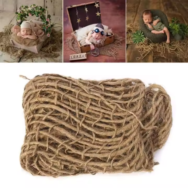 Accesorios recién nacido, cama de ratán, silla, Moisés, estudio de fotografía, accesorios para bebé - 1