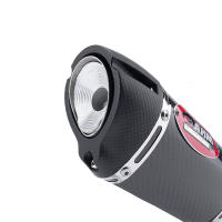 Tubo de escape de fibra de carbono AHM para Z250/Benelli - details 2
