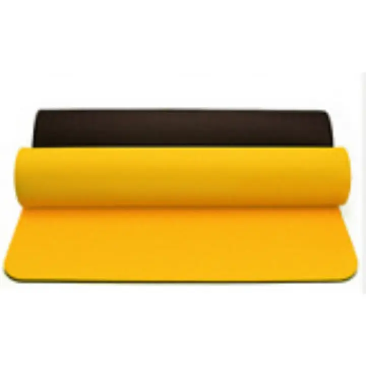 Estera de yoga TPE línea de posición corporal monocromática bicolor 6/8 mm estera de cuerda de saltar estera de fitness engrosada y ensanchada - 1