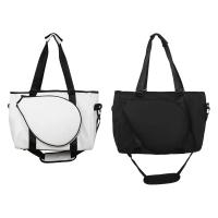 Tennis Shoulder Bag with Removable Shoulder Strap Tennis Tote Bag for Travel Squash Racquets Tennis Racket Fitness Equipment