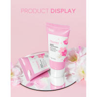 Sakura Gentle Soap Cleanser Control profundo del aceite Reducción de poros Pimienta negra Hidratación de la piel facial - details 10