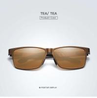Gafas de Sol de Aluminio Polarizadas para Hombres Pantalla de Color Deslumbrante - details 19