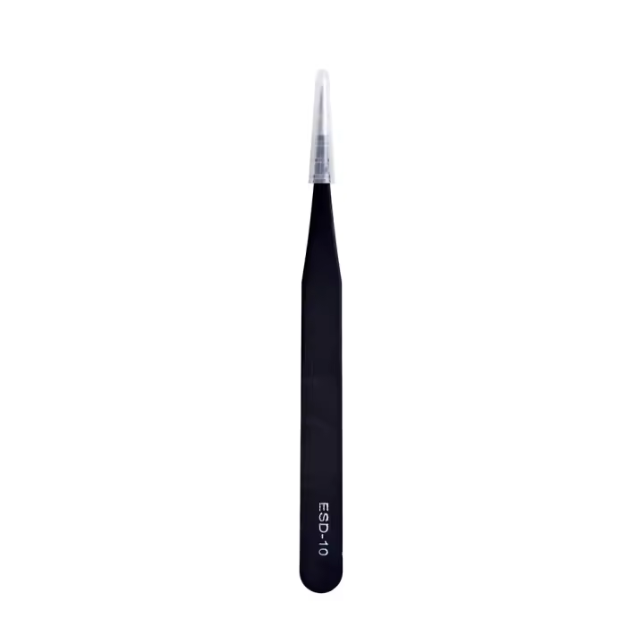 KADS Pinza recta para uñas, accesorio de manicura, herramienta para grabar arte de uñas, embalaje de diamantes de imitación, decoración - 1